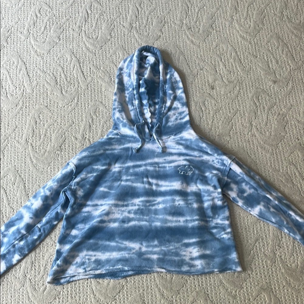 Ivory Ella Cloudy Blue Hoodie